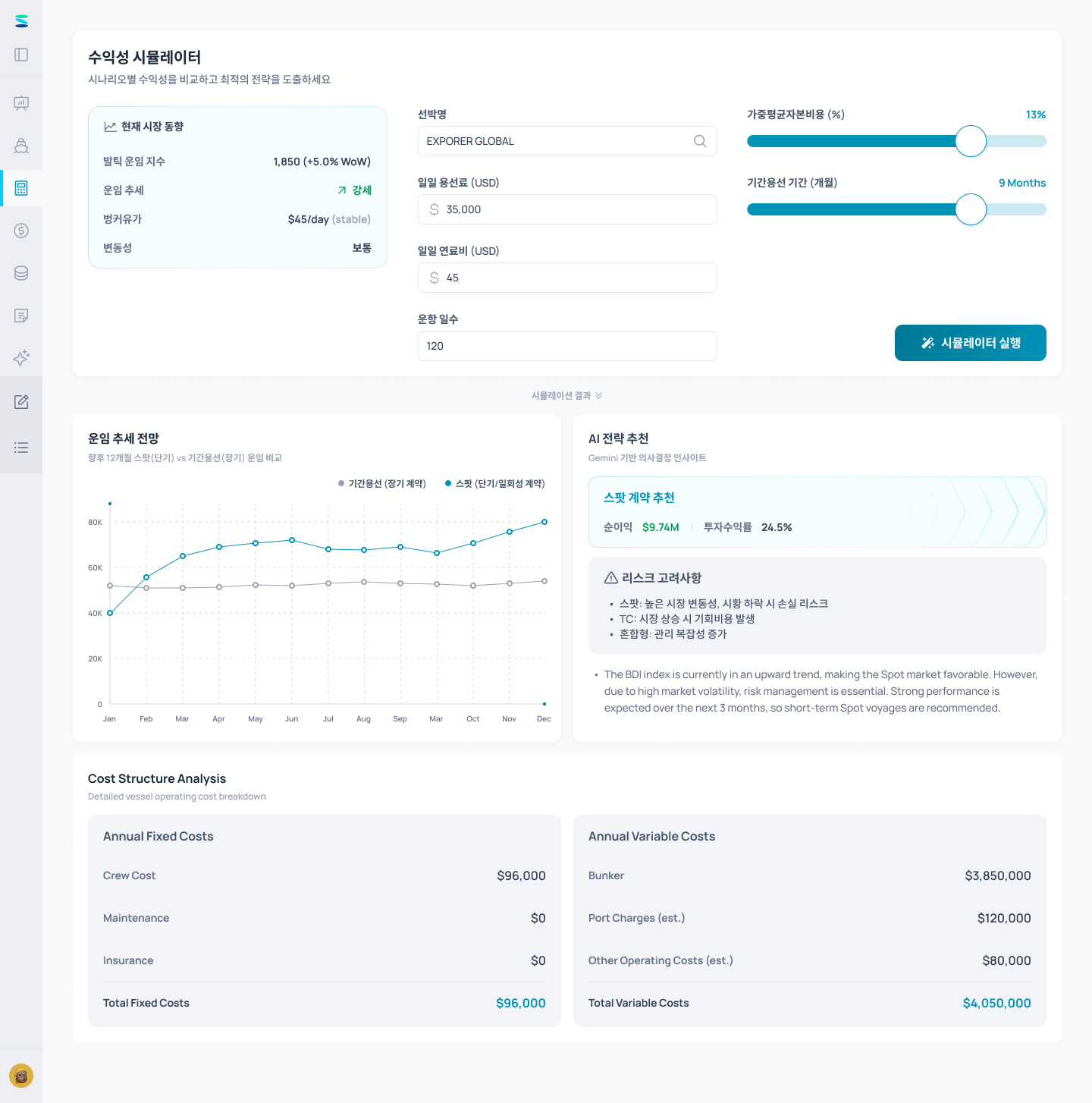 MarinaValue product screenshot